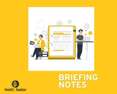 How to write a briefing note? – HotCubator | Learn| Grow| Catalyse